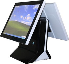 上海廠家直供15寸液晶觸摸屏商用收銀機(jī)雙屏觸摸一體機(jī)